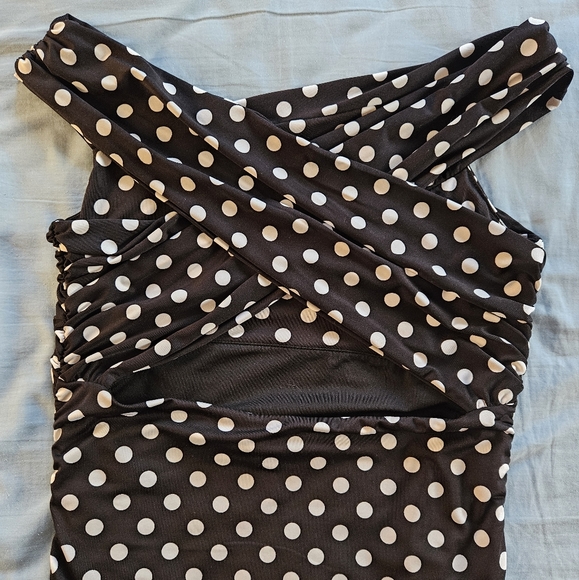 Guess sz M bodycon fitted mini dress EUC - Picture 3 of 11